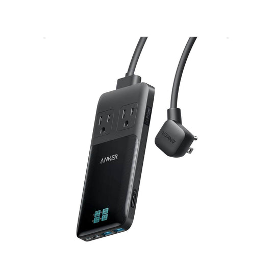 Anker Prime - Estación de carga 6 en 1, 140 W, cable de extensión desmontable para MacBook/iPhone/Galaxy/Dell y más