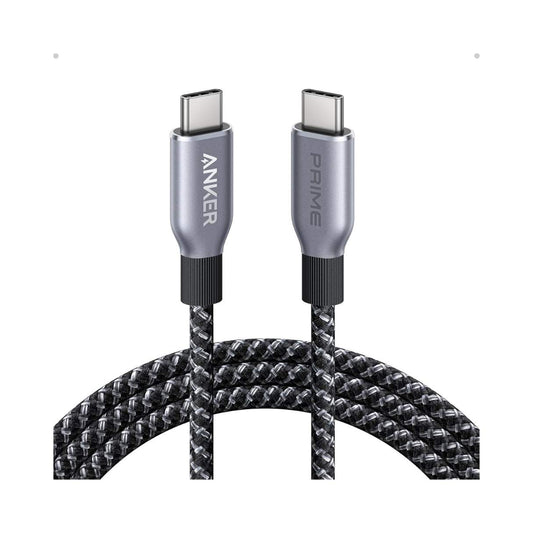 Anker Prime Cable tipo C a C, 240W, con durabilidad 100 años, USB 2.0 para iPhone 16/Galaxy/MacBook/iPad y más