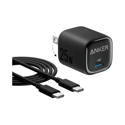 Anker cargador 25W carga súper rápida + Cable tipo C para Samsung Galaxy  S25/S24/S23/Series A