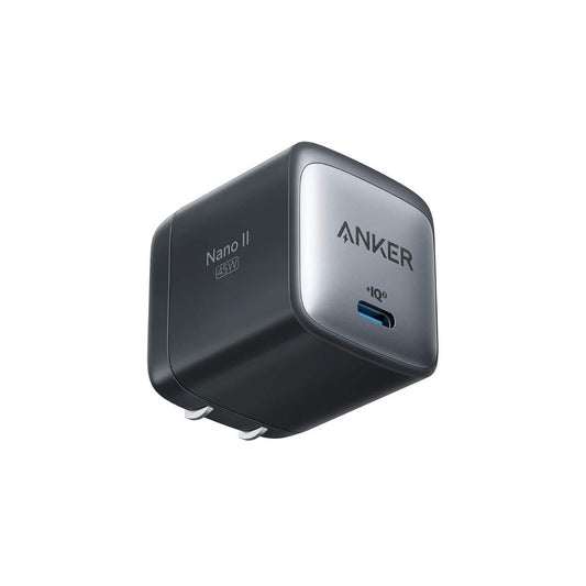 Anker 713 Nano II 45W Cargador tipo C para Samsung Galaxy S25/24/S23 Ultra, MacBook Pro 13/iPad