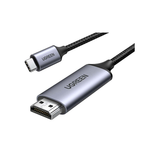 Ugreen Cable USB C a HDMI (4K a 60 Hz) 2M, Thunderbolt 4/3 a HDMI,  compatible con MacBook Pro Air iPad Pro, XPS, Galaxy, iPhone 16 ProMax