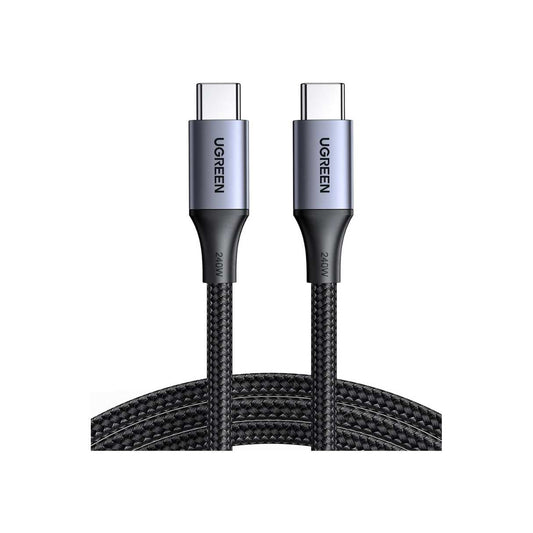 Ugreen Cable tipo C a tipo C de 240W, carga rápida para Macbook, iPhone 16/15, Samsung Galaxy S25/S24, iPad, Dell XPS 2M