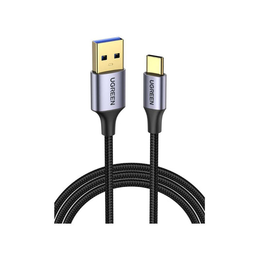 Ugreen Cable tipo C a C 3.0 transferencia de datos de 5 Gbps, trenzado carga rápida para Android Auto/iPhone 16/Galaxy/iPad Mini