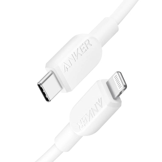 ANKER CABLE USB C - LIGHTNING 1.8M CON CERTIFICACIÓN MFi PARA IPHONE 14/13/12/11/X